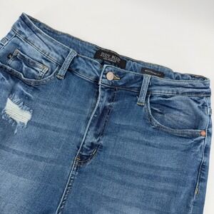 Judy Blue Los Angeles Boyfriend Fit Distressed Denim Jeans Size 15/32